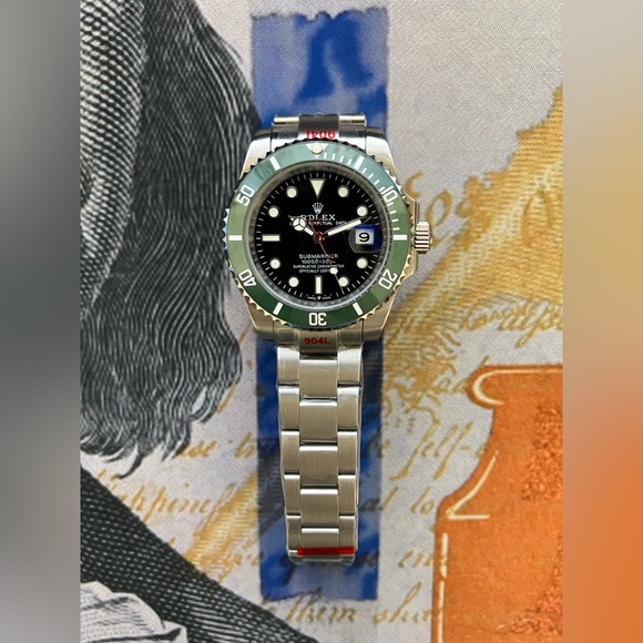@prestigewristwear305 Other - Men’s Luxury Diver Style Automatic Stainless Steel Watch Starbucks Colorway 41mm